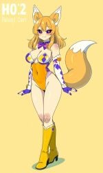 ai_generated breasts female five_nights_at_freddy's human humanized lolbit_(fnaf) pussy