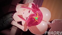 3d animated big_ass big_breasts phaory pyra red_hair sex sound straight straight tagme vaginal_penetration video xenoblade_(series) xenoblade_chronicles_2
