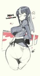 artist_request ass fully_clothed large_breasts noss_the_nosferatu_(crap-man) original original_character tagme vampire vampire_girl