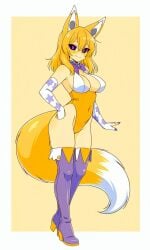 ai_generated breasts female five_nights_at_freddy's human humanized lolbit_(fnaf)