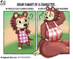 sable able from animal crossing by souley69