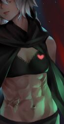 abs buddy_(buddies) fit muscles muscular scar tomboy