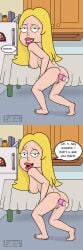 american_dad breasts cartoon cum dildo dildo_in_ass female francine_smith futanaricatlover nude pussy seth_macfarlane solo toy vagina