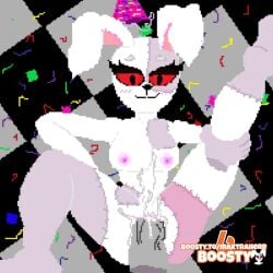 1boy 1girls 2025 anonymous_male big_cock boosty boosty_username breasts celebration confetti cum cum_in_pussy cum_inside cum_on_body cum_on_breasts cum_on_fur cumshot female five_nights_at_freddy's five_nights_at_freddy's:_security_breach floor fnaf furry hat holding_leg horny huge_cock lying lying_on_back lying_on_floor maktraher male/female missionary missionary_position missionary_sex nude nude_female on_floor party penetration penis penis_in_pussy pixel_art rabbit_ears rabbit_girl red_eyes sex vaginal_penetration vaginal_sex vanny_(fnaf) white_body white_fur without_clothes