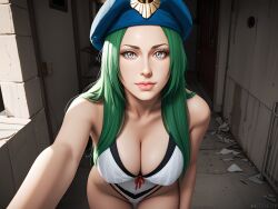 1girls ai_generated bleach bleach:_the_thousand-year_blood_war cleavage curvaceous curvaceous_body curves curvy curvy_body curvy_female curvy_figure female female_only green_hair hourglass_figure infiniteskull inner_sideboob light-skinned_female light_skin nelliel_tu_odelschwanck sideboob solo solo_female voluptuous voluptuous_female