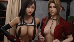 aerith gainsborough from final fantasy by fede1407