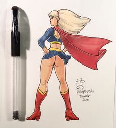 supergirl from dc by callmepo