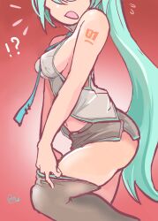hatsune miku from vocaloid