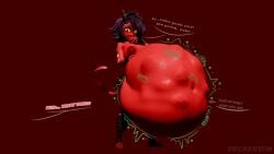 3d 3d_model big_belly big_breasts blitzo_(helluva_boss) deckersfm helluva_boss millie_(helluva_boss) moxxie_(helluva_boss) swollen_belly vivienne_medrano vivziepop vore vore_belly