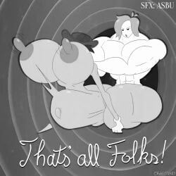 abs animated black_and_white cartoony daniel_(salvidin) hyper hyper_breasts hyper_penis long_nipples matilda_the_artist monochrome mp4 muscular_male pale_skin rubberhose sound sound_edit sound_effects stomach_bulge tagme tasteofchoklit third-party_edit toon toony video