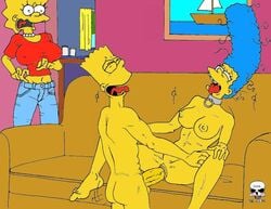 bart_simpson female human incest lisa_simpson male marge_simpson straight the_fear the_simpsons yellow_body