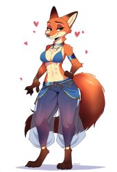 nick wilde from disney by angrykitsune