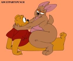 adultpartypunch kanga literature male/female meme meme_reference plushie plushophilia pooh_bear public_domain winnie_the_pooh_(franchise)