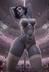 ai_generated amelie_lacroix ass big_ass big_butt overwatch overwatch_2 pornlandlord thick thick_ass thick_thighs widowmaker