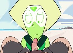 female gem_(species) kajio male peridot_(steven_universe) steven_universe