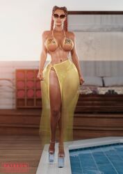 1girls 3d 3d_(artwork) absurd_res absurdres apex_legends ass beach big_ass big_breasts bikini braided_hair braided_twintails brazilian breasts dark-skinned_female dark_skin female female_focus female_only latina latina_milf loba loba_(apex_legends) long_nails milf multicolored_hair nails_painted patreon_username piercing platform_heels respawn_entertainment seductive solo solo_female solo_focus swimsuit tattoo the_x_creator thick_thighs twitter_username wide_hips