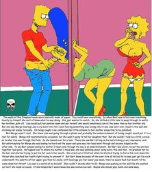 bart_simpson caption female human lisa_simpson male marge_simpson rape straight text the_fear the_simpsons yellow_body