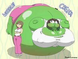 arm_inflation ass_expansion belly_expansion breast_expansion cheeks_inflation eyes_bulging female full_body_inflation hands_inflation inflation marvel plasticextreme ripping_clothing she-hulk spherical_inflation sunken_limbs tagme uber_inflation