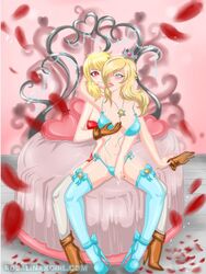 crossover female hellsing human jamilsc11 lingerie mario_(series) nintendo princess_rosalina seras_victoria yuri