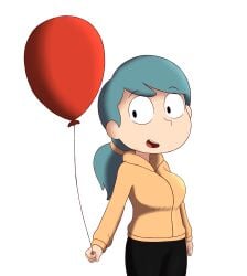 aged_up blauh_o breasts cleavage clothed clothing hilda_(hilda) hilda_(series) netflix