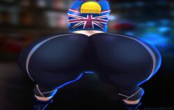 aeondud anus big_ass bubble_butt cammy_white light_skin street_fighter tagme twerking video