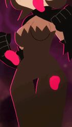 99_nights_in_the_forest :o antlers ass breasts clothed clothed_female deer deer_(99_nights_in_the_forest) deer_antlers deer_girl deer_tail hooves open_mouth pochi_art pochi_science roblox roblox_game showing_ass thighs