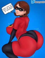 ass ass_focus big_ass big_butt booty crazypearl elastigirl flexible flexing fortnite helen_parr looking_at_viewer looking_back the_incredibles