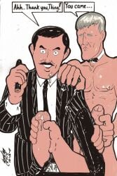 cman gomez_addams handjob lurch male/male the_addams_family thing_(addams_family)