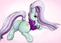 1girls ass bubble_butt coloratura_(mlp) fat_ass friendship_is_magic huge_ass long_hair long_tail looking_at_viewer my_little_pony my_little_pony_friendship_is_magic pony solo