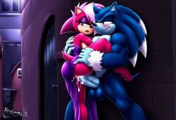 ai_generated ass blue_body breasts female incest magenta_fur male male/female novelai pink_hair sex sonia_the_hedgehog sonic_(series) sonic_the_hedgehog sonic_the_hedgehog_(series) sonic_the_werehog sonic_underground sonic_unleashed straight veiny_penis