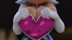 3d big_breasts nipples redmoa rouge_the_bat sonic_(series) uncensored_breasts uncensored_penis