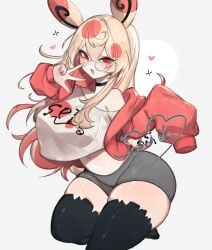 big_breasts breasts female huge_breasts pokemon pokemon_(species) spinda tagme thick_thighs togetoge wide_hips