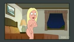 1girls accurate_art_style animated blonde_hair breasts caught embarrassed_nude_female enf family_guy hairless_pussy naked naked_female nipples nude nude_female peeping peeping_tom pussy screencap screenshot screenshot_edit spaceship star_trek_deep_space_nine tagme thormality voyeur voyeurism