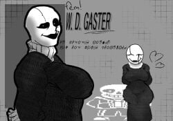 fem gaster from undertale by anrealtriumph