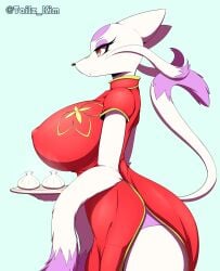 mienshao from pokemon by tailzkim