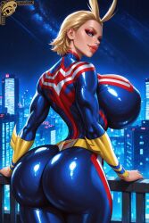 all might from my hero academia by bythebrokenone