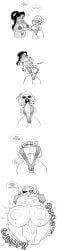 alternate_body_type alternate_breast_size beach belly_expansion bellymuffing_(artist) bikini casual_nudity dark-skinned_female female hammerspace hammerspace_belly hammerspace_vore huge_breasts hyper hyper_belly hyper_breasts imprint inkling inkling_girl looking_at_viewer marina_(splatoon) non-fatal nudity octoling octoling_girl pearl_(splatoon) public_nudity safe_vore safekeeping showing_belly smaller_female smiling splatoon splatoon_2 swallowed_whole thick_thighs vore vore_belly willing_prey
