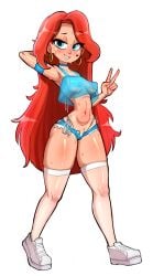 chelsea (ruby gillman) from dreamworks by rukisan