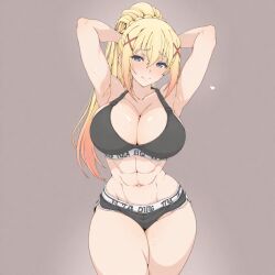 darkness (konosuba) from kono subarashii sekai ni shukufuku wo! by skrintx