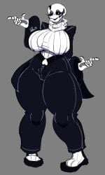 fem gaster from undertale by nonehub