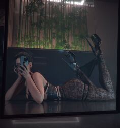 panam palmer from cyberpunk (series) by checkpik