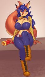 carmelita fox from playstation by tailzkim
