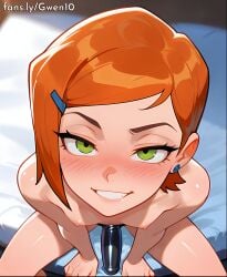 gwen tennyson from ben 10 by gwen10
