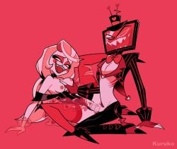 charlie morningstar (hazbin hotel) from hazbin hotel by kuruko