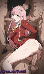 zero two (darling in the franxx) from darling in the franxx by daxa