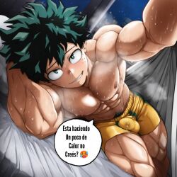 izuku midoriya from my hero academia by hekaro