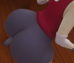 ass ass_focus big_ass bottom_heavy_female fat_ass huge_ass jiggling_ass kishi kishi3d naruto_(series) naruto_shippuden sakura_haruno sakura_uchiha shaking_ass spandex tagme thick_ass tight_shorts twerking video