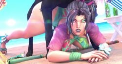 1dog 1girls 3d 3d_animation animated asian asian_female beach bestiality_impregnation bestiality_tattoo big_ass big_balls big_breasts big_butt big_penis big_thighs canine canine_genitalia canine_on_human canine_penis cheesternsfw doggy_style girl jiggle jiggle_physics marvel paw_tattoo paws psylocke psylocke_(sai)_(breezy_butterfly) sound tagme tatoos tattoo tattoo_on_butt tattoos video zoophilia