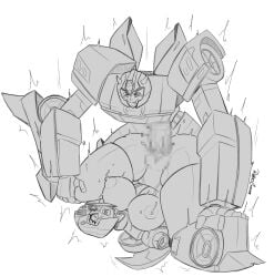 1girl 1girl1boy 1girls big_penis breasts breasts_out bumblebee_(transformers) censored female forced forced_sex male mosaic_censoring mosaic_censorship open_legs penetration robocream robot robot_girl sex shadow_striker transformers
