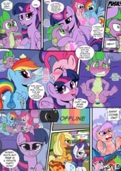 absurd_res anal anal_sex animal_genitalia animal_penis anus applejack_(mlp) ass balls bed bridle comic dildo dragon equine female friendship_is_magic green_eyes hi_res horn horse horsecock kyokimute male mammal my_little_pony pegasus penetration penis pinkie_pie_(mlp) pony princess_twilight_sparkle_(mlp) rainbow_dash_(mlp) rarity_(mlp) sex_toy smooth_skin spike_(mlp) strap-on twilight_sparkle_(mlp) wings yuri